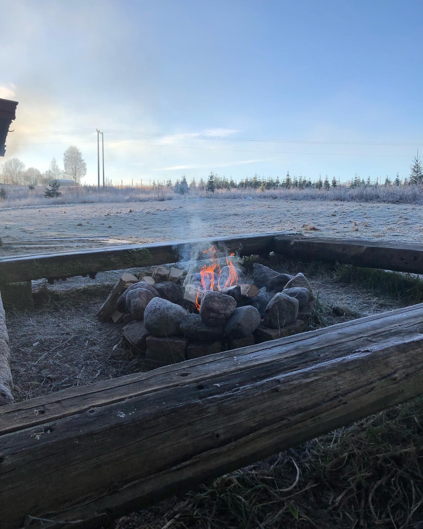 Bålplass ved gapahuken