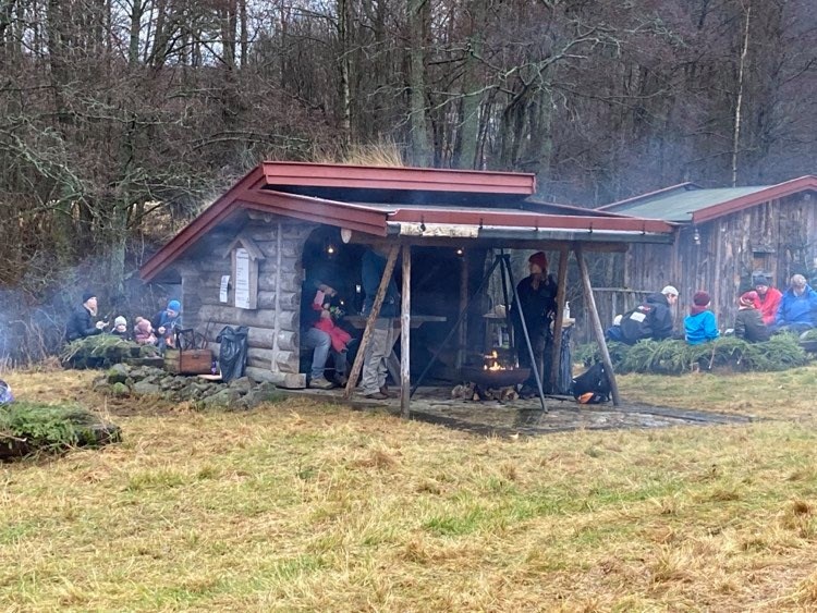 Bålplass ved gapahuken